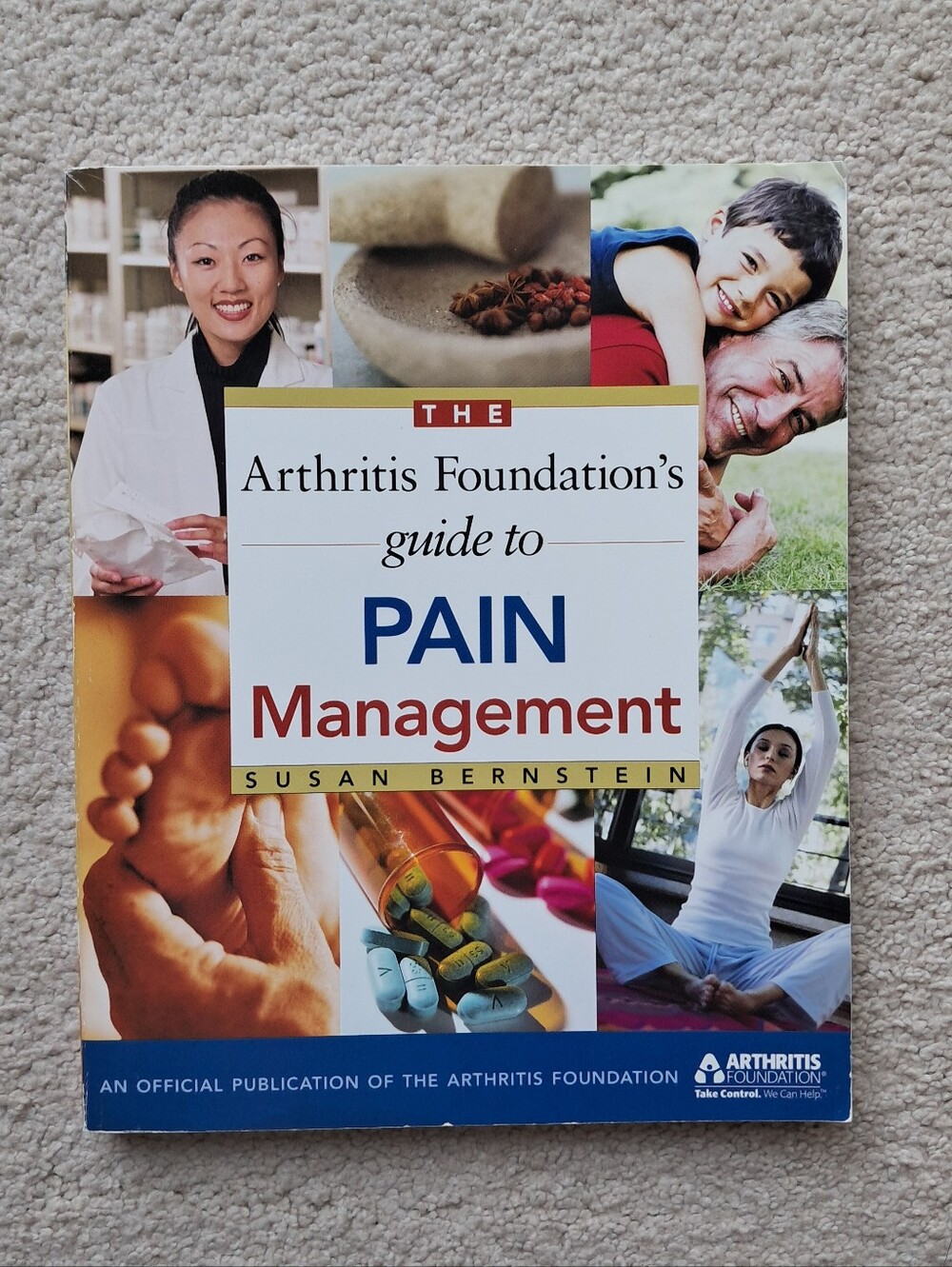 Guide to Pain Management by Susan Bernstein - White/Cream Cover